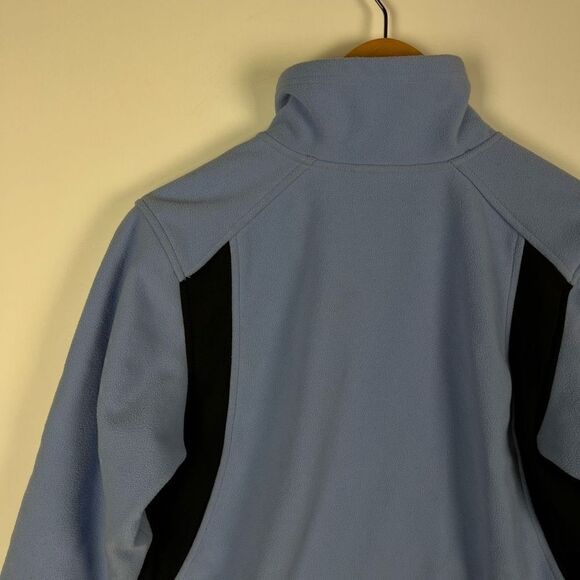 REI Fleece Full Zip Up Jacket light blue black big kids XL (16/18) - Picture 11 of 12